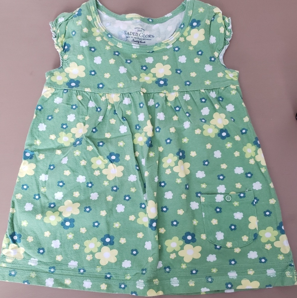 Girls baby doll top
